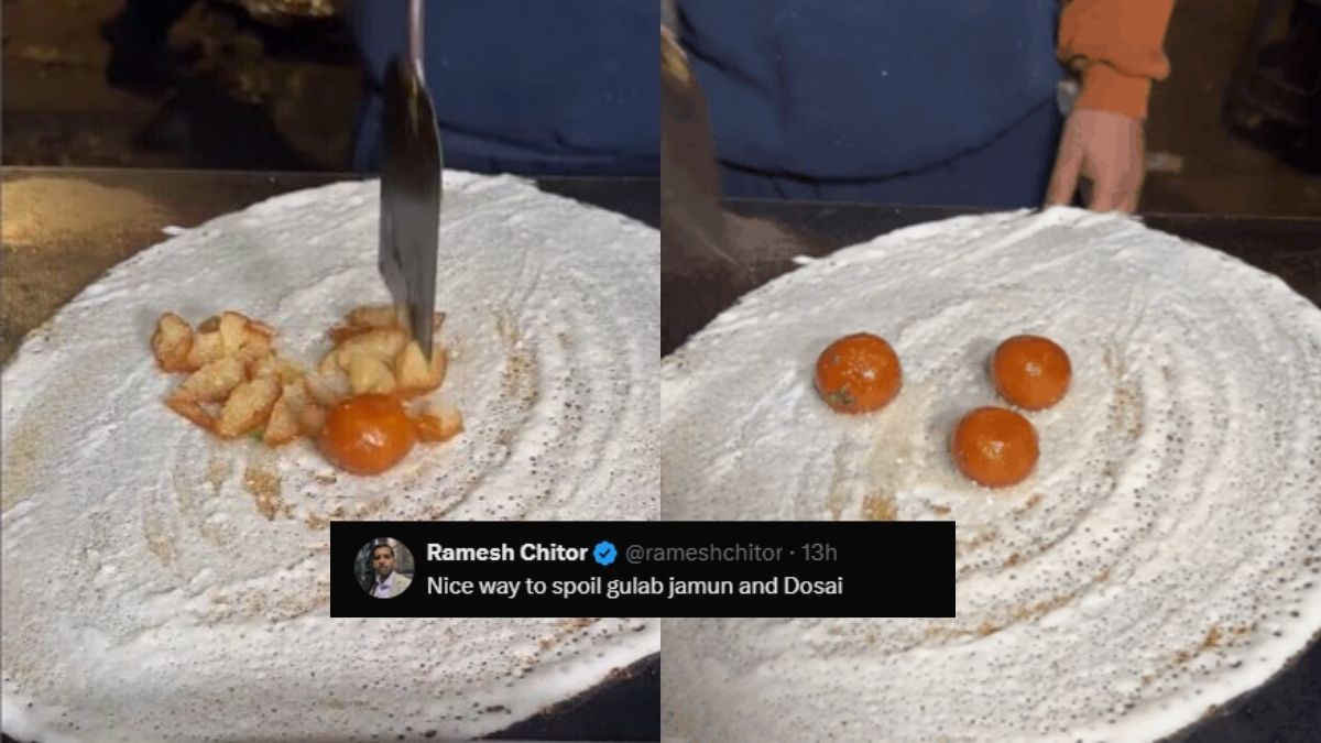 There Is A Gulab Jamun Dosa Out There And Netizens Are Horrified About Other Terrible Food Combinations