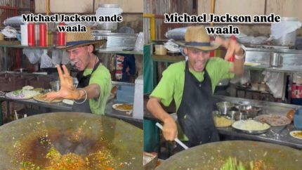 Watch: Surat Has A Michael Jackson Andewala Who Busts Moves While Cooking; Netizens Call Him, “Michael Kung Fu Anda”