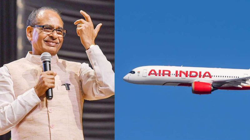 Shivraj Singh Chouhan air india