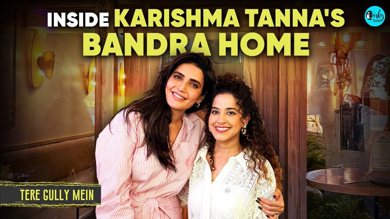 Inside Karishma Tanna’s Luxe Bandra Home & Street Food Adventure