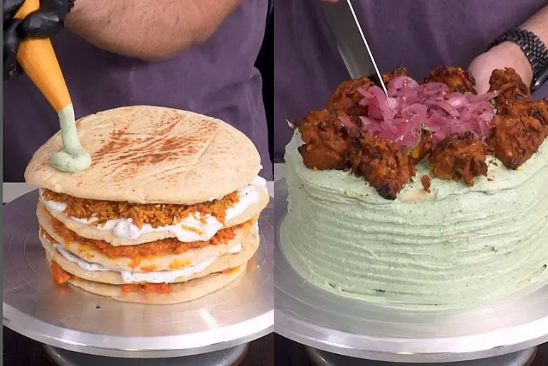 Chicken Tikka Masala Cake