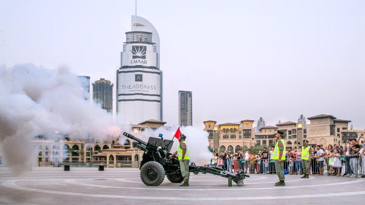 Dubai Police Announces 7 Fixed & 3 Roaming New Iftar Cannon Locations This Ramadan