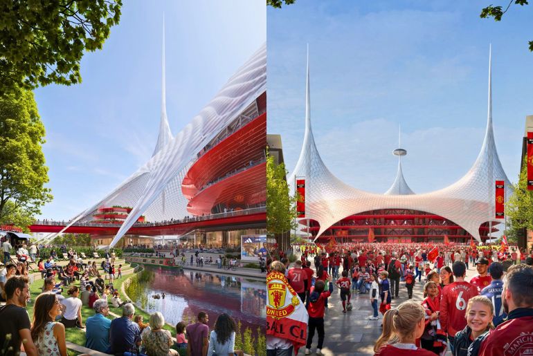 Manchester United new stadium