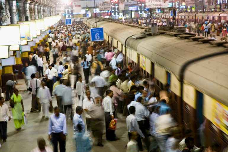 Mumbai stations elevated deck