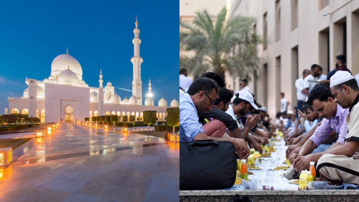 Abu Dhabi’s Sheikh Zayed Grand Mosque Distributes 45,000 Iftar Meals; Offers Car Transfers To Iftar Areas!