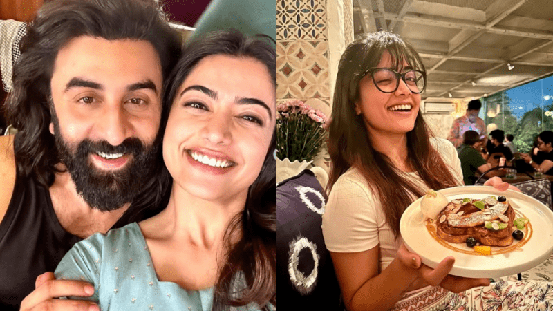 Ranbir Kapoor surprises Rashmika Mandanna with breakfast