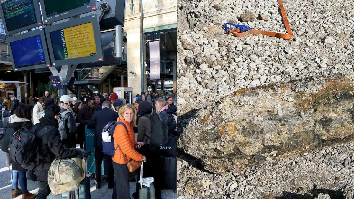 Unexploded WWII Bomb Found Near Paris’s Busiest Train Station; Halts Eurostar In France, UK, Belgium