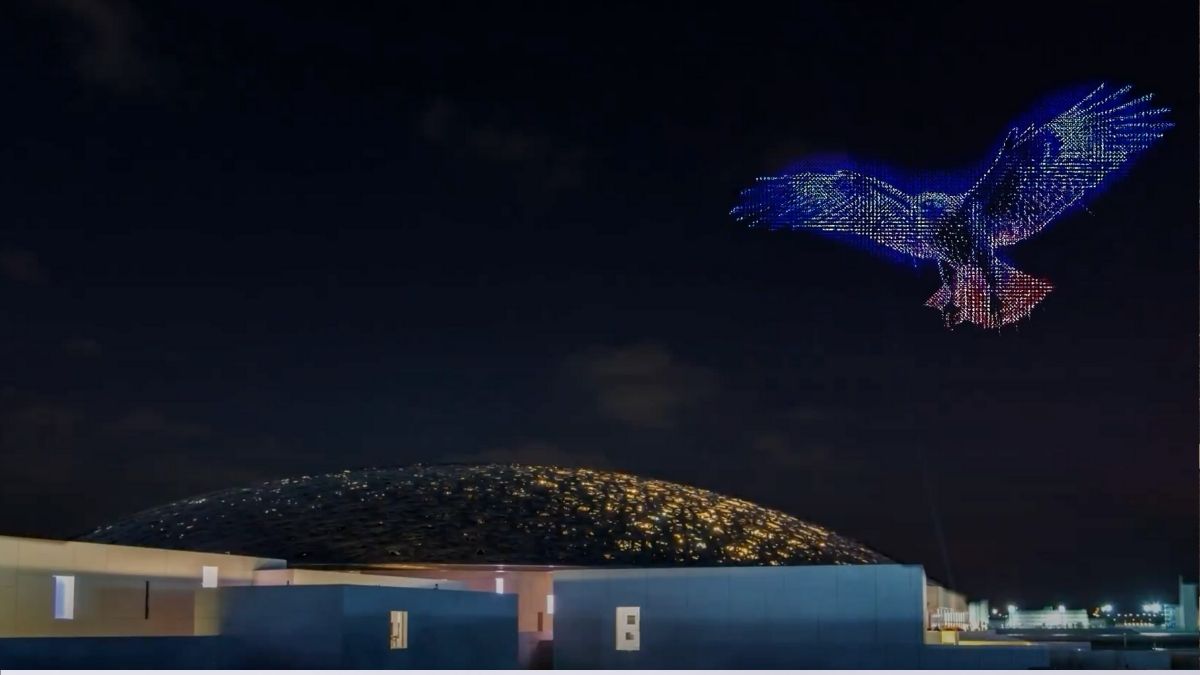 Abu Dhabi Launches World’s Largest Drone Light-Show Featuring A Fleet Of 10,000