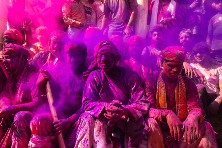 holi celebration