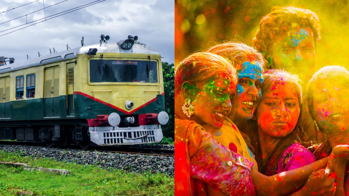 holi festival train 2025