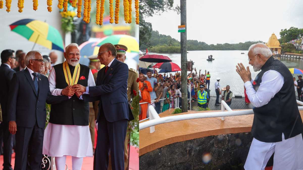 PM Modi’s Trip To ‘Mini India’ AKA Mauritius Includes Visit To Sacred Ganga Talao, Just Like It Did In 1998