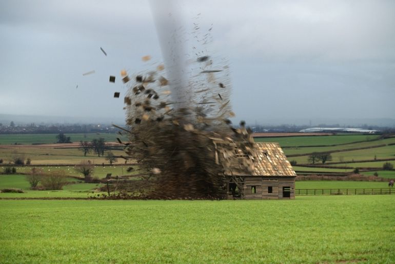 tornado house