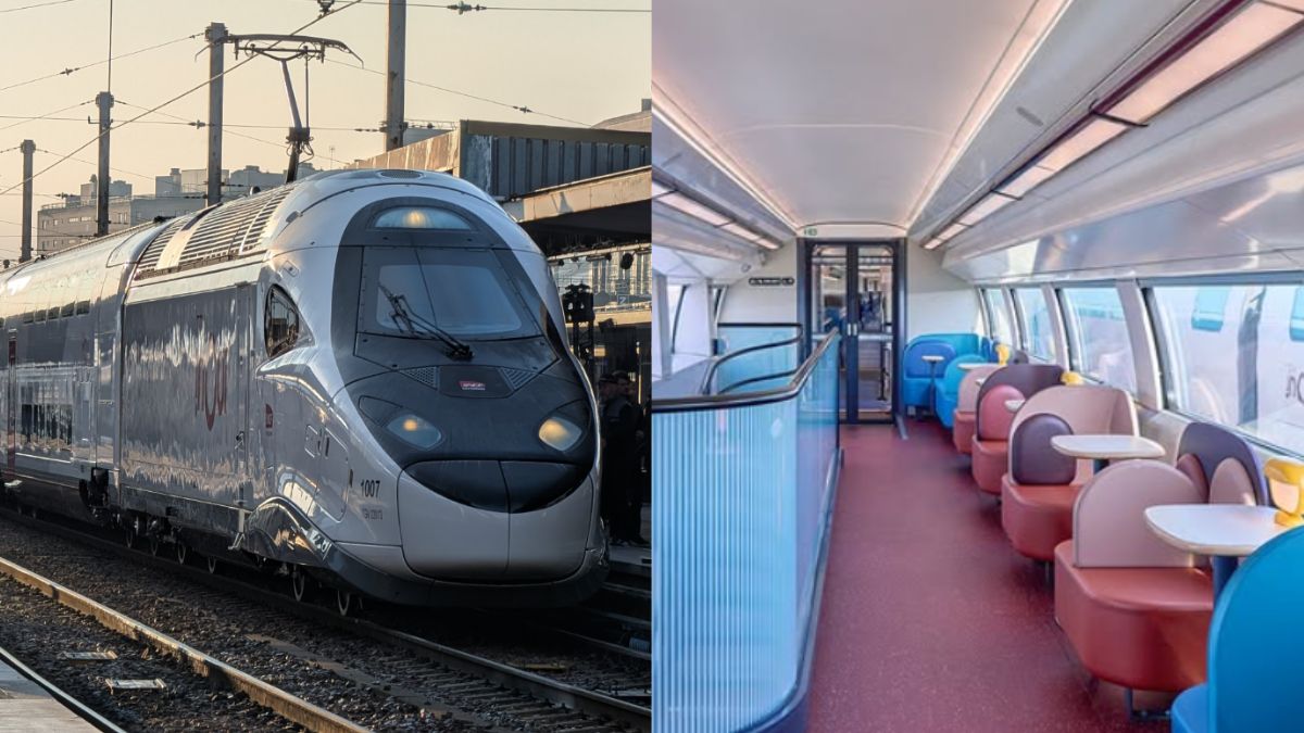 Next Stop, Innovation! France Unveils High Speed Train With 2-Storey Bar, Extra Leg Room & More