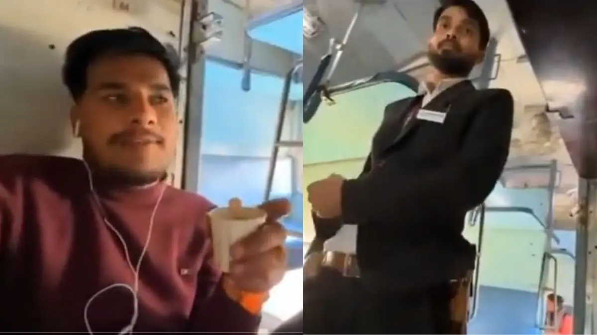 YouTuber Gets Slapped By Pantry Car Manager Over Coffee Bill; Netizens Say, “Reality Of Railways”