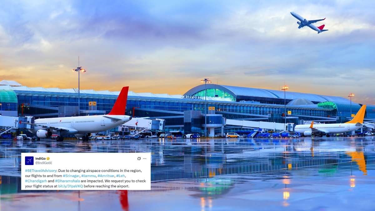 Several North Indian Airports, Including Srinagar & Amritsar, Shut; IndiGo, Air India Issue Advisory