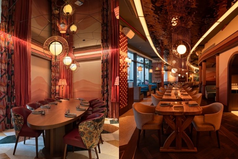 Interiors at Comorin