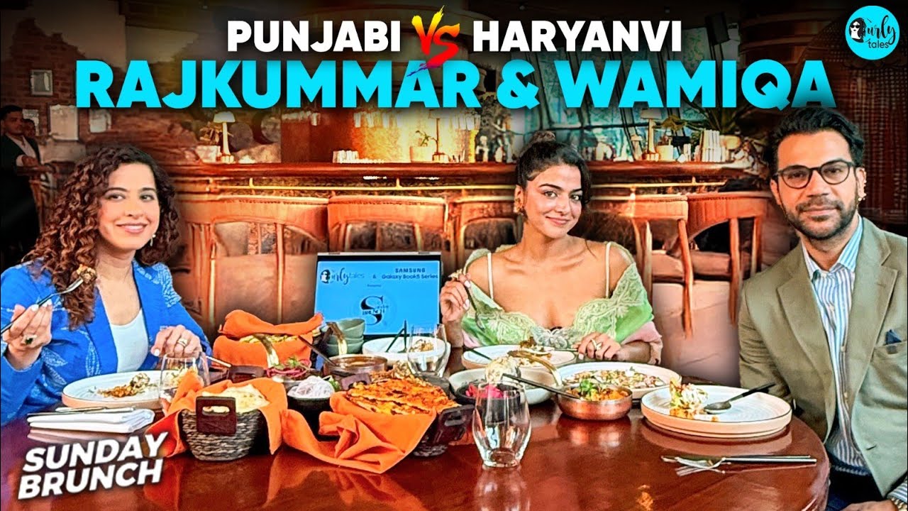 Punjabi Meets Haryanvi: Rajkummar & Wamiqa’s Desi Food War