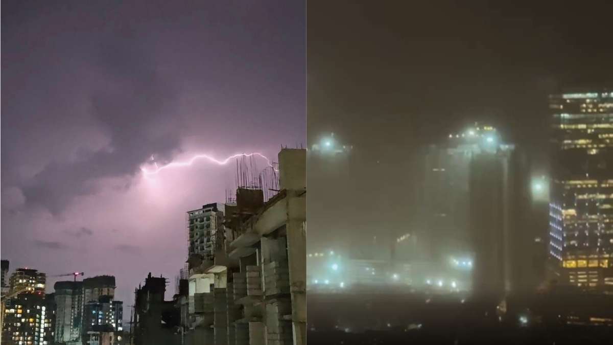 Mumbai: Rain And Thunderstorm Disrupt Local Train Services & Air Travel; IMD Issues Yellow Alert