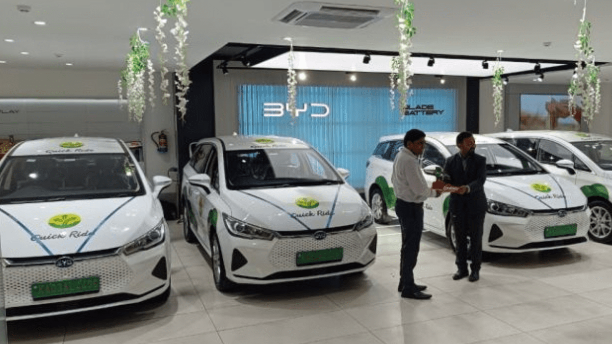 Get ‘Quick Ride’ At Bengaluru Airport As EV Aggregator Gets Dedicated Pick-Up Points