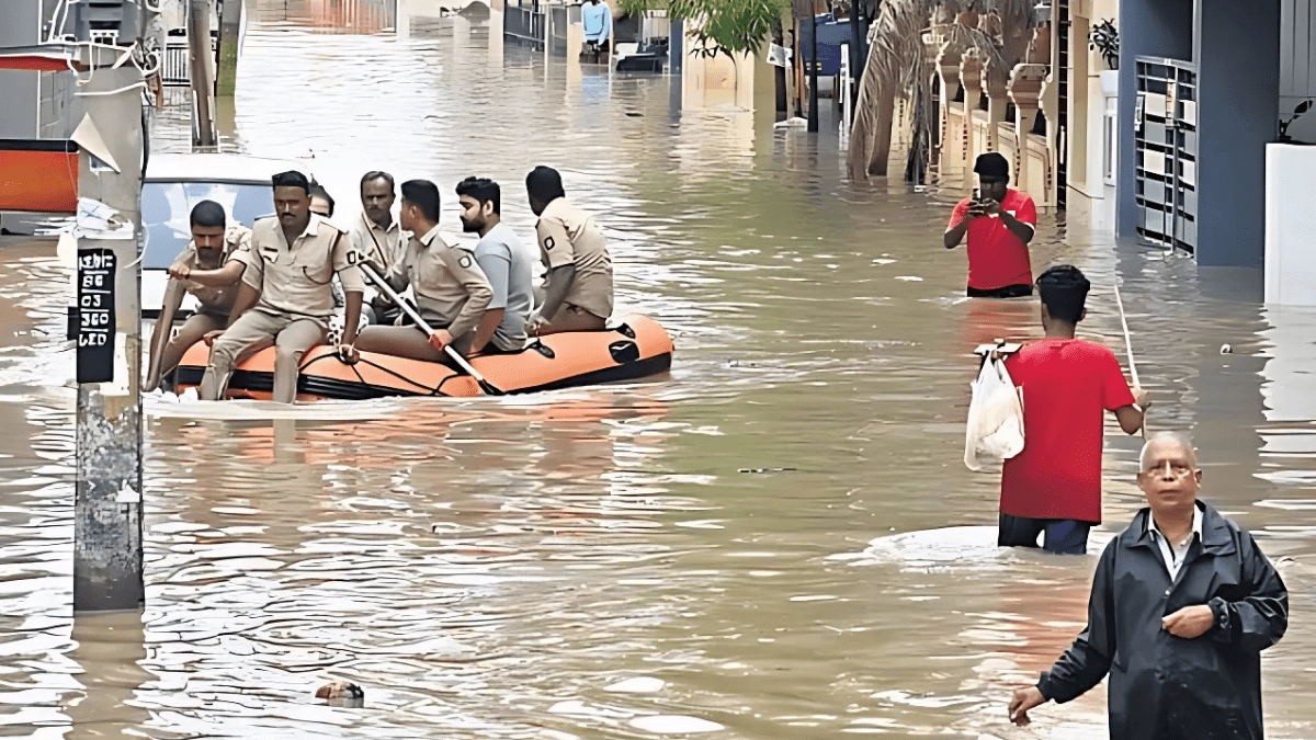 5 Dead, 500 Homes Flooded As Bengaluru Issues Red Alert Amid Relentless Rainfall For Next 3 Days