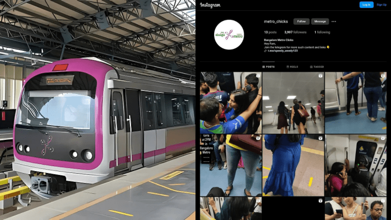 women on Bengaluru metro