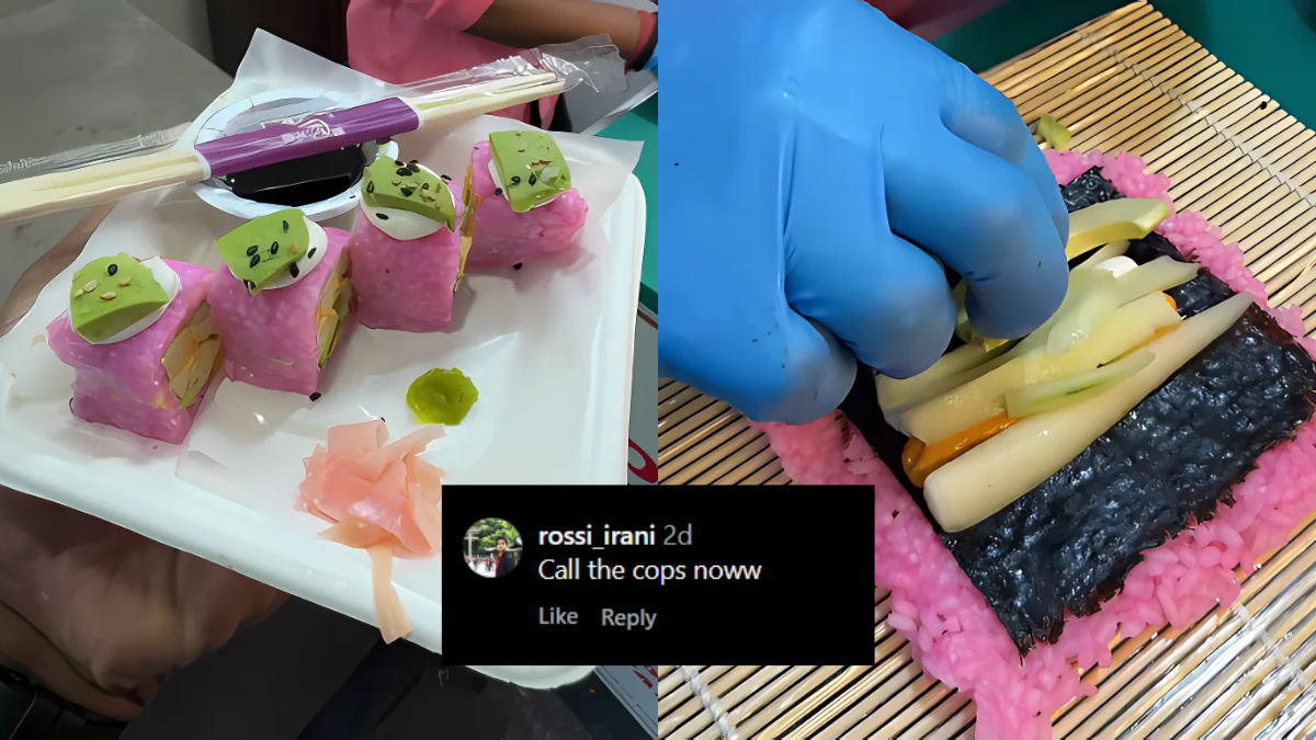 “Call The Cops!” Thela Wali Sushi Video Goes Viral, Sparks Debate On Street Food Standards