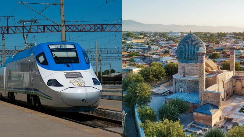 Uzbekistan high-speed railway