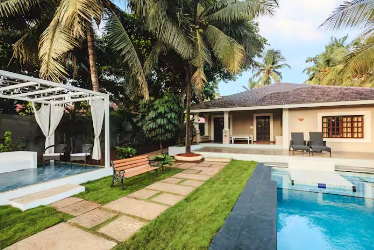 beach-side private villa
