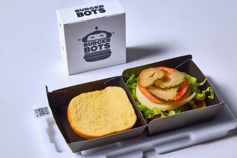 burgers robots California