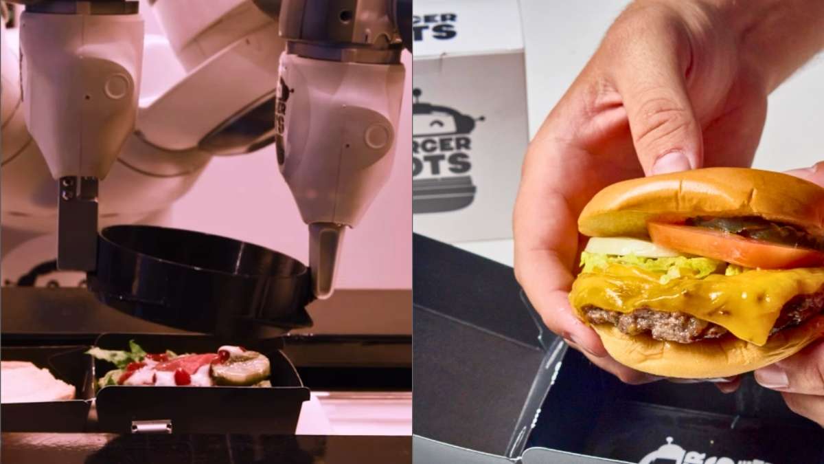 This California Restaurant Has A Robot Chef That Can Whip Up A Juicy Burger In 27 Seconds!