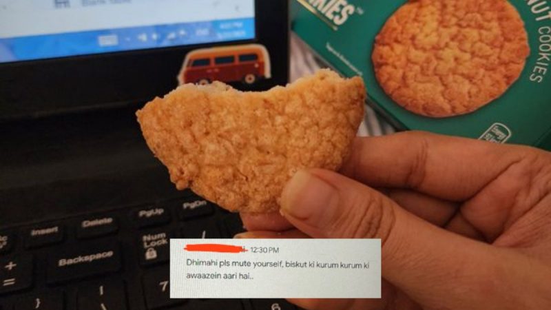 Pune woman's biscuit break