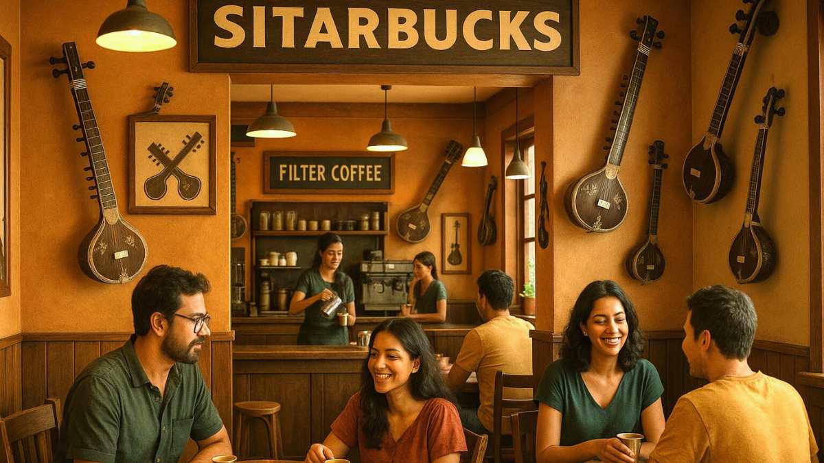 Filter Coffee Meets Indian Classical Music At ‘Sitarbucks,’ A Cafe Idea By Ex-Google MD; Netizens React 