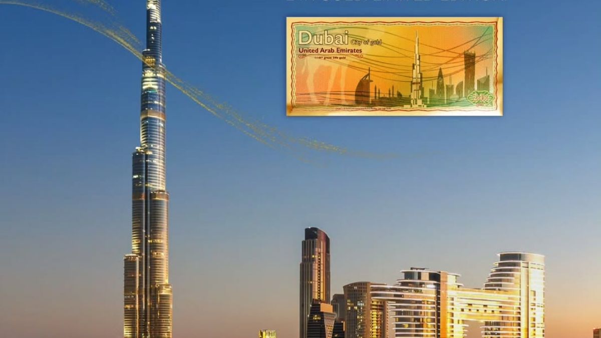 You Can Win A 24K Gold Note At Dubai’s Burj Khalifa! Here’s How