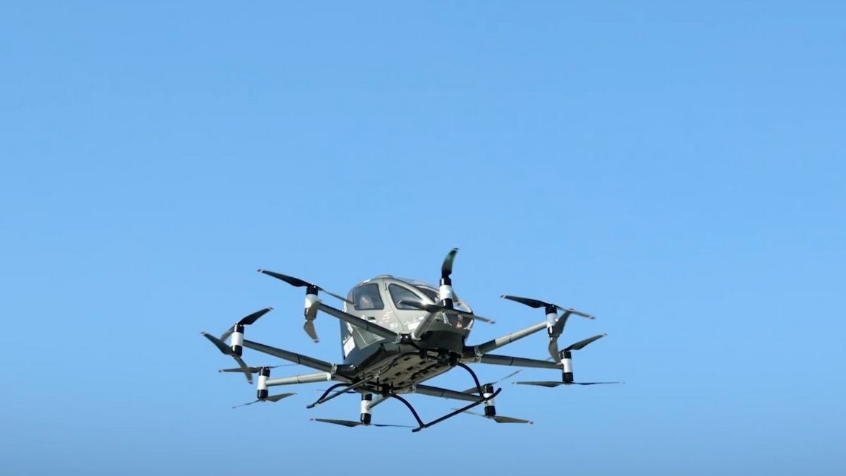 Watch: Air Taxi Takes Flight In Abu Dhabi, Signalling The Future Of Travel!