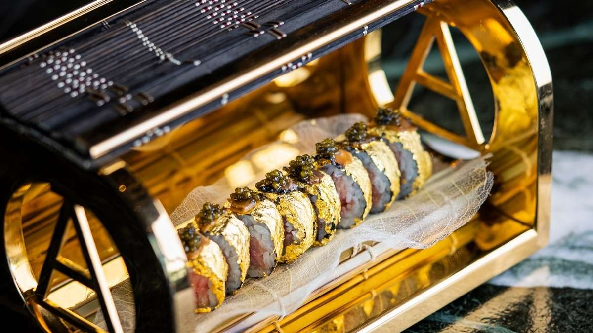 Starting At Just AED 135, This Japanese Restaurant In Dubai Serves Gold Leaf-Plated Sushi!