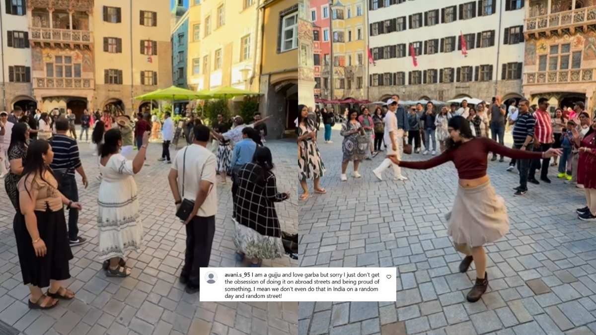 “Hum Bina Garba Kiye Jaane Wale Nahi The,” Indian Tourist Group Take Over Street Performers In Austria