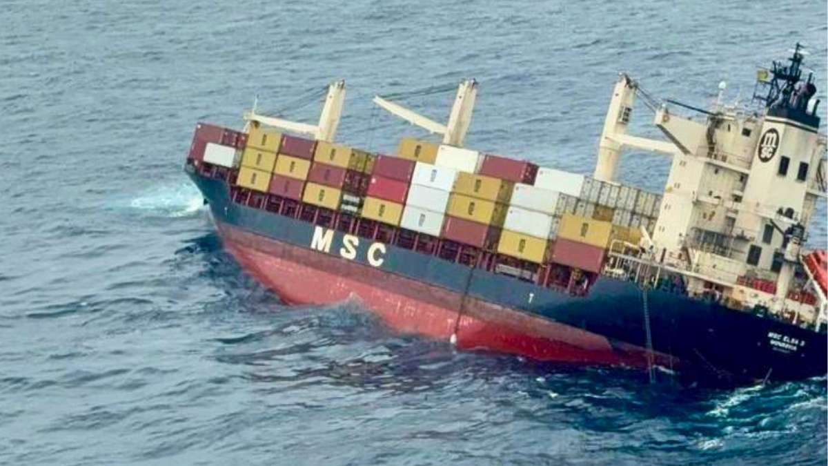 Kerala Coastline & Marine Life At Risk After Hazardous Spillage From Sunken Liberian Cargo Vessel