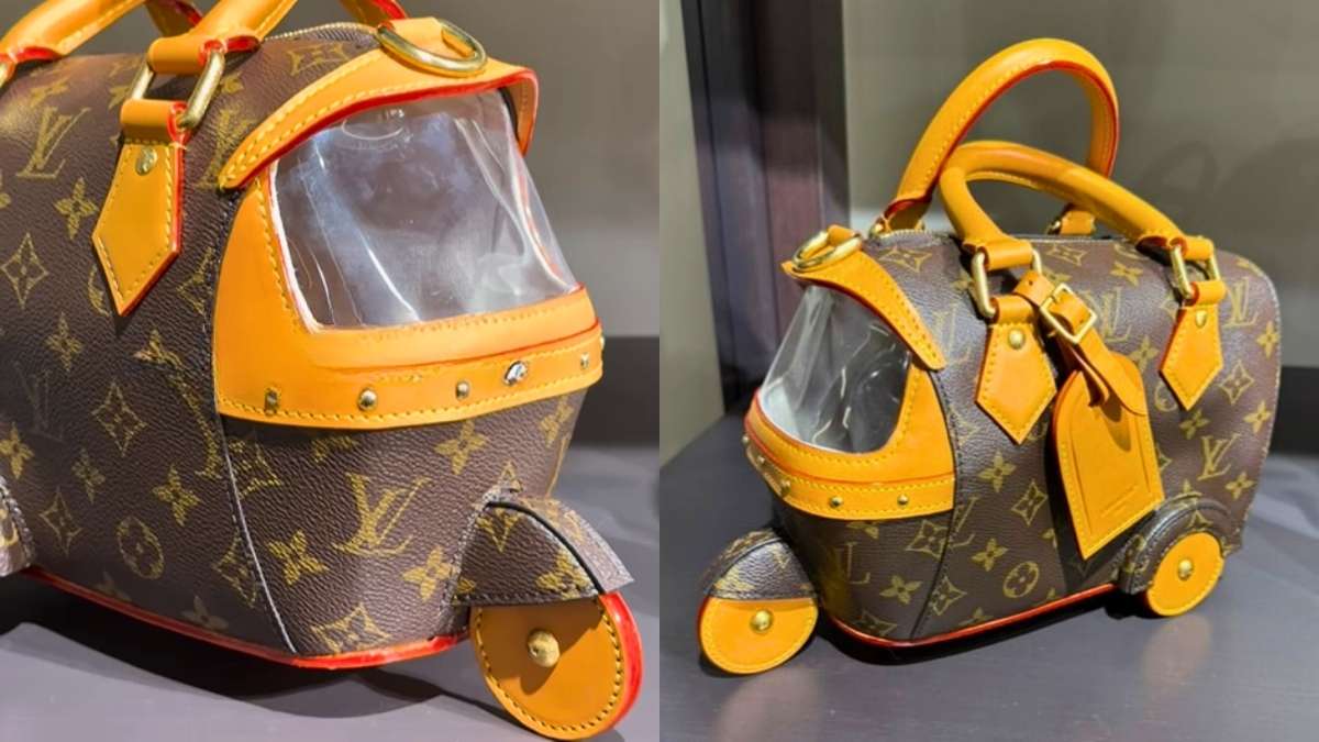 After Prada’s Kolhapuri Chappal, Louis Vuitton Launches A Rickshaw-Shaped Bag & Internet Has Questions!