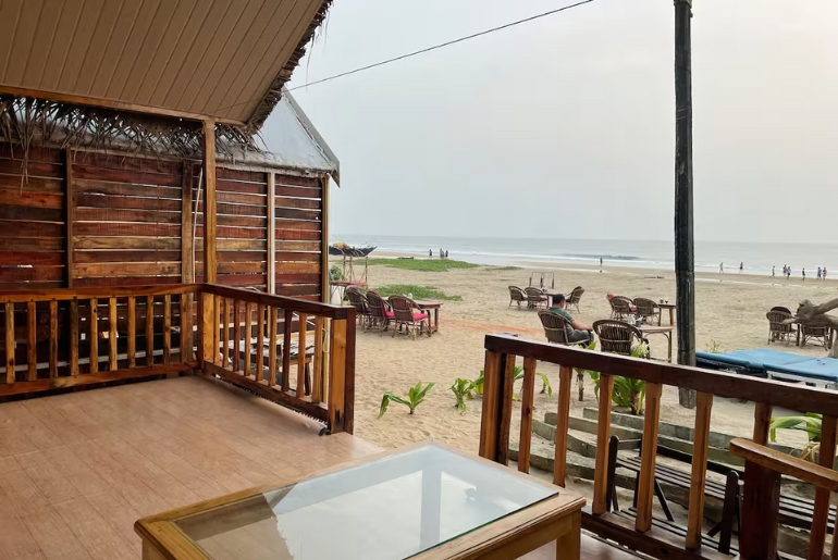 Luxury Sea view Downstair Agonda Beach, DuckNChill