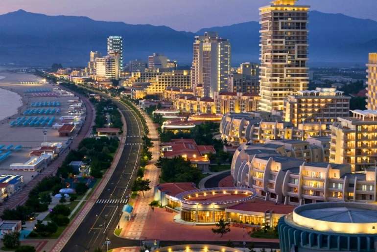 North Korea tourist zone