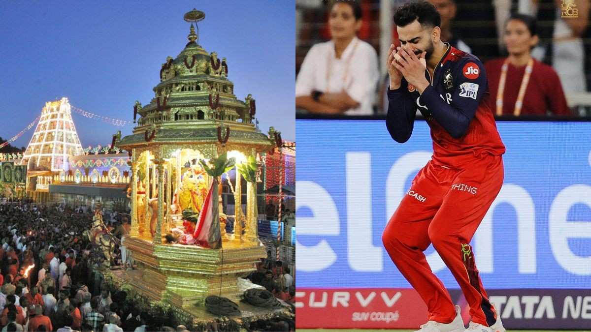 Not “Govinda”, Devotees Chanted “RCB” At Tirupati Temple A Day Before Team’s Historic IPL Win