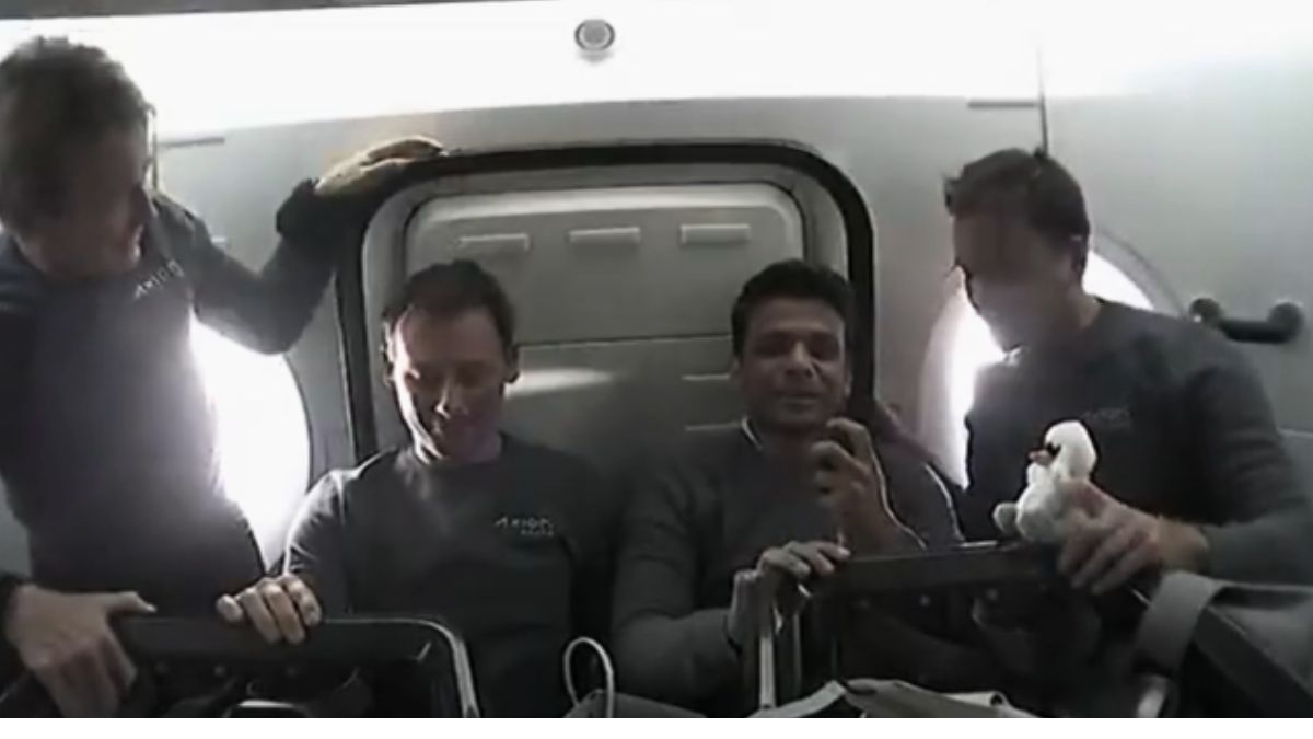 “Namaskar From Space”: Indian Astronaut Shubhanshu Shukla Shares First Message From Axiom Mission 4