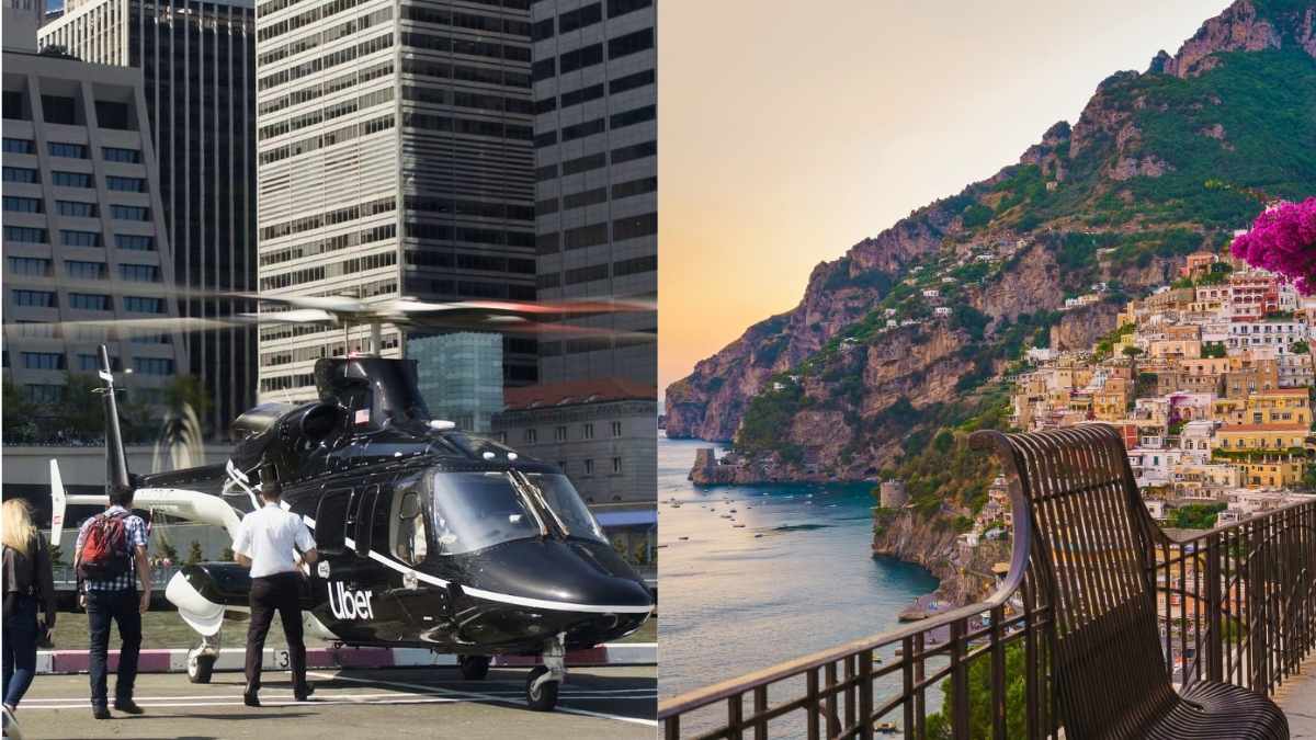 Fly Over Italy’s Amalfi Coast In An Uber Copter. Uber Launches Helicopter Services; Details Inside