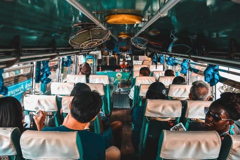 India bus travel