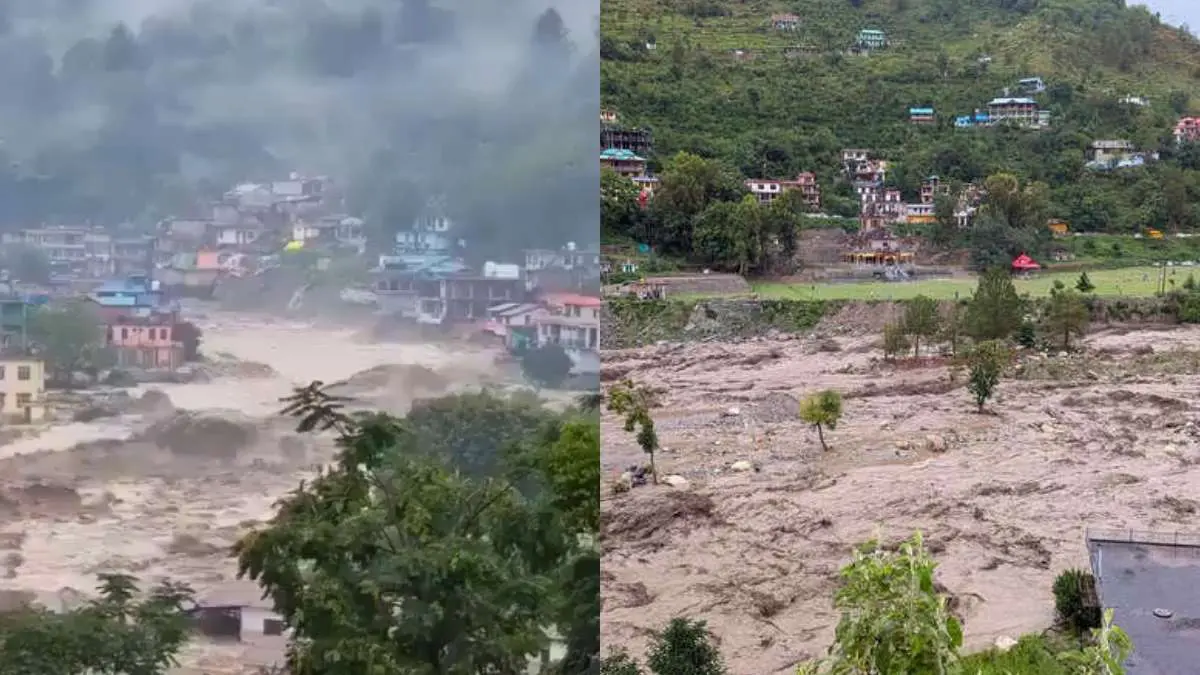 Himachal Pradesh: Cloudbursts Trigger Flash Floods In Kangra, Kullu; 2 Dead & Several Swept Away