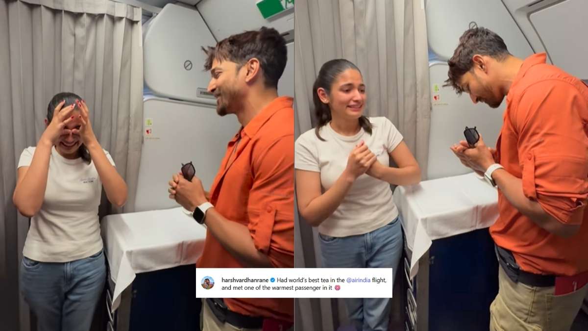 Harshvardhan Rane Shares Heartwarming Fan Encounter On Flight; Netizens, “She Is Living The Dream!”