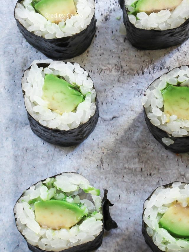 vegetarian sushi