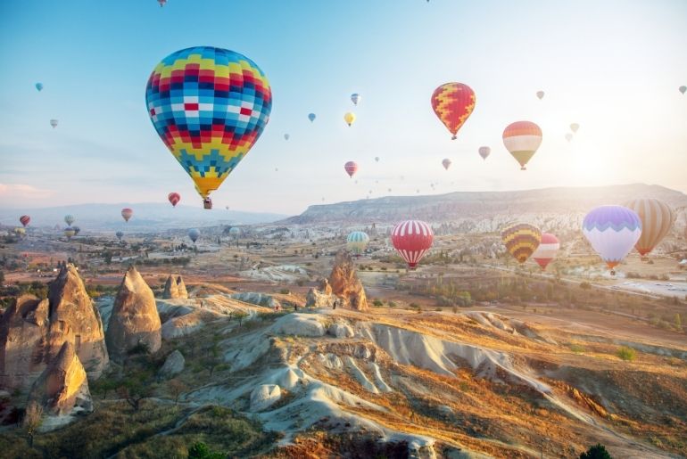 hot air balloon by Alexander Ozerov