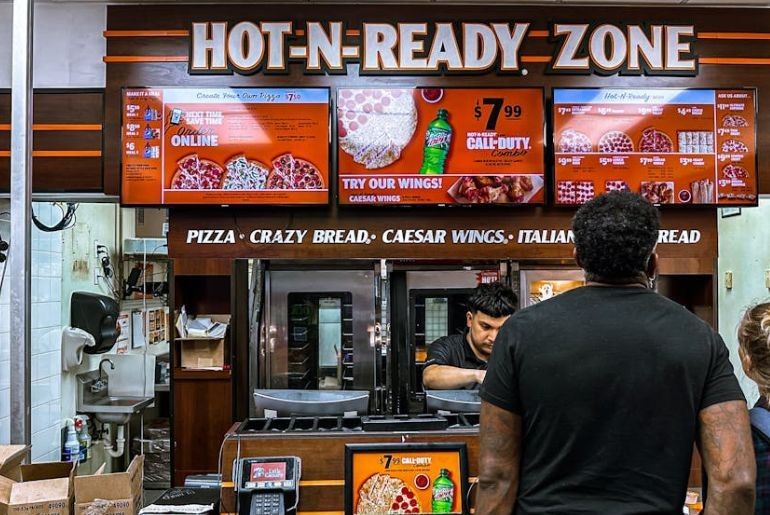 Little caesars in India