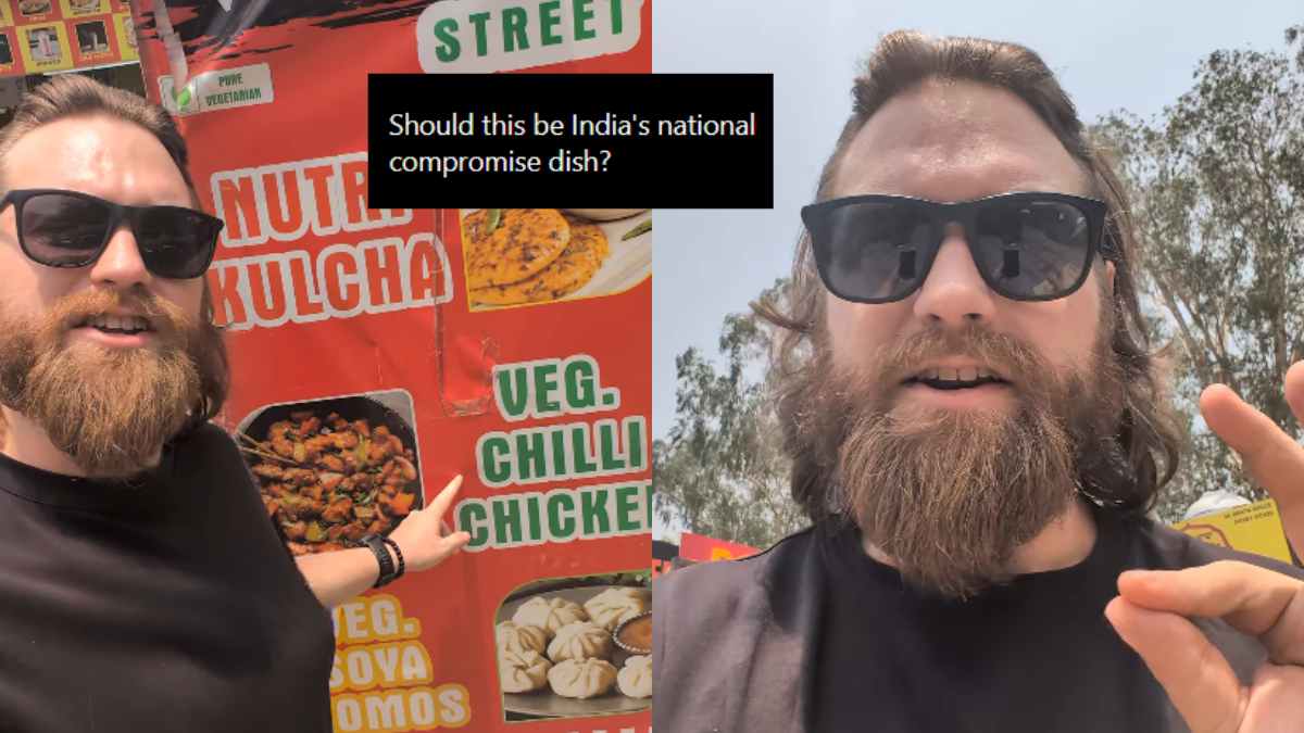 Swedish Tourist Finds ‘Veg Chilli Chicken’ In Chandigarh; Asks If It’s “India’s National Compromise Dish”